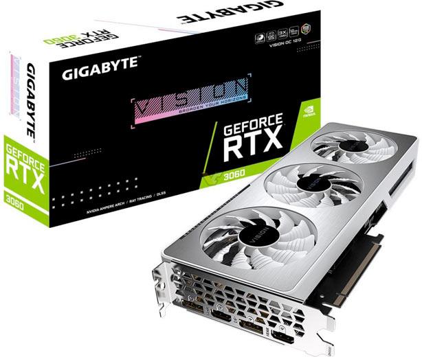 gigabyte rtx3060 lhr vision vdcz