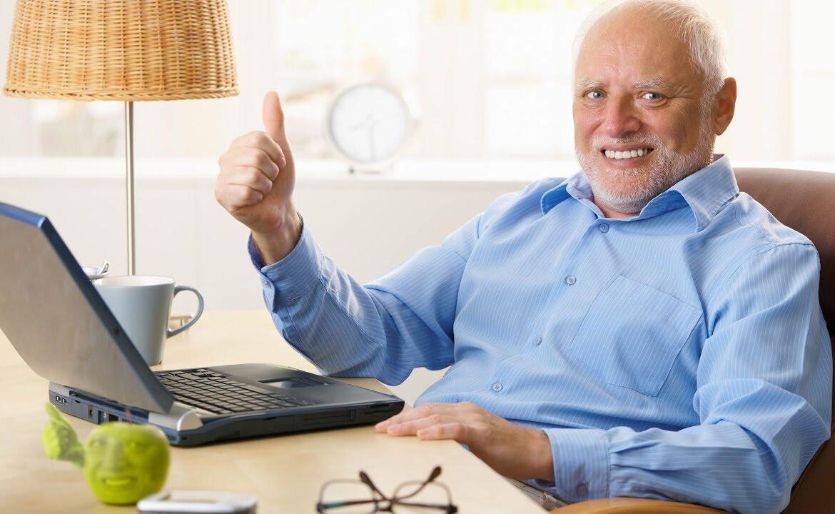 harold cache ta douleur meme