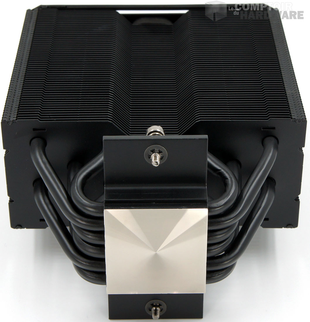 La forme des ailettes côté extraction