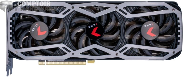 pny rtx 3070 xlr8 gaming revel epic-x - vue de face