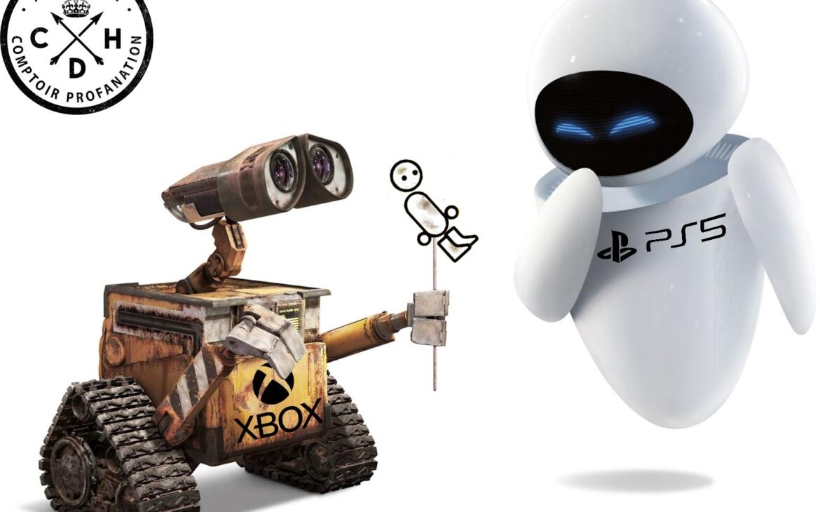 wall e box eve ps5 dirty console cdh