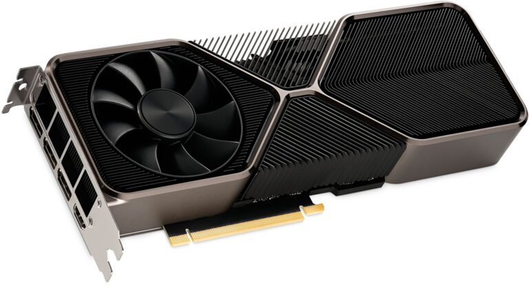 GeForce RTX 3080 Ti Founders Edition : connectique vidéo [cliquer pour agrandir]