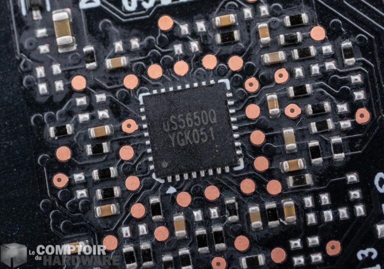 inno3D rtx 3070 ti x3 OC - puce de monitoring de la tension