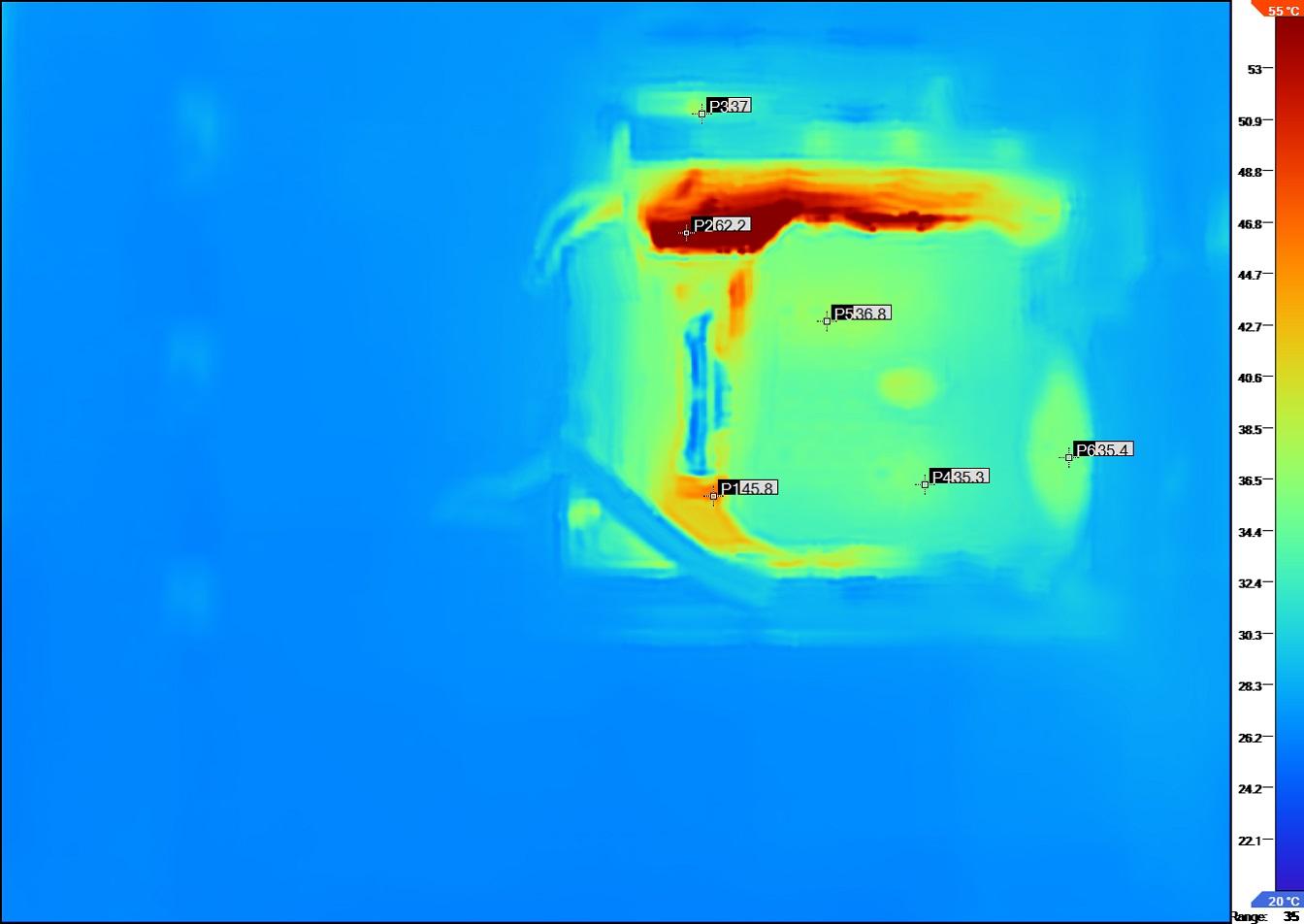 La charge un peu plus contraignante, mais tout se passe bien
