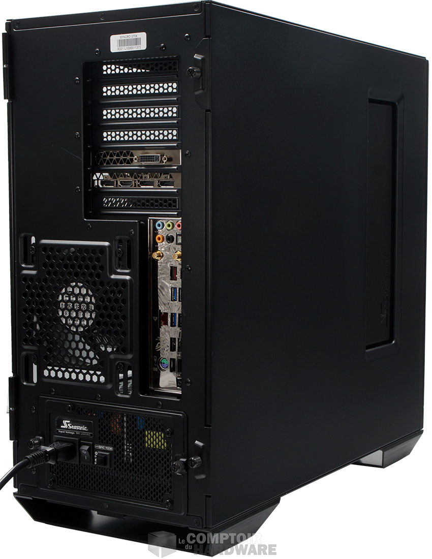 Et l'arrière qui trahit le Reverse ATX