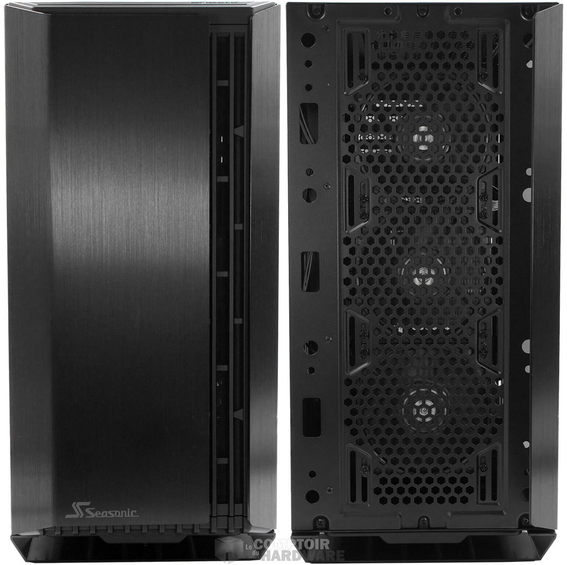 La face avant et ce qui se cache derrière