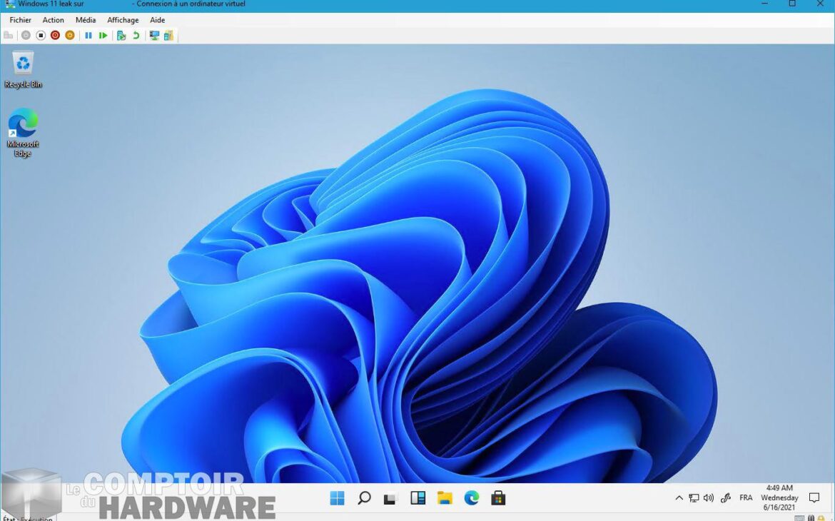 fuite supposée de Windows 11 - bureau