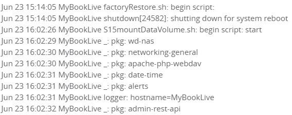 wd my cloud book log factory reset 2021