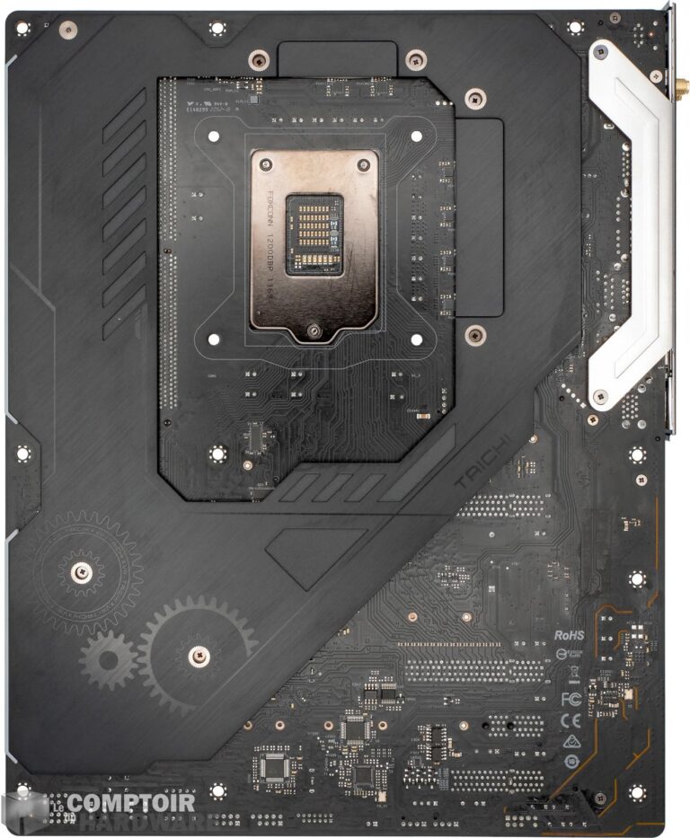 asrock z590 taichi - vue de dos