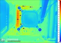 asrock z590 taichi - image ir sous charge de 150 W