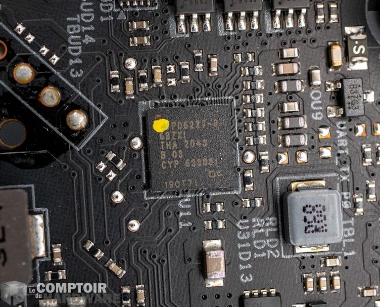 asrock z590 taichi - alimentation du Thunderbolt 4