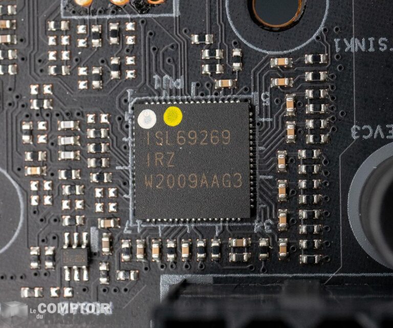 asrock z590 taichi - contrôleur d'alimentation