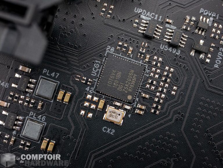 asrock z590 taichi - horloge PCIe 4.0