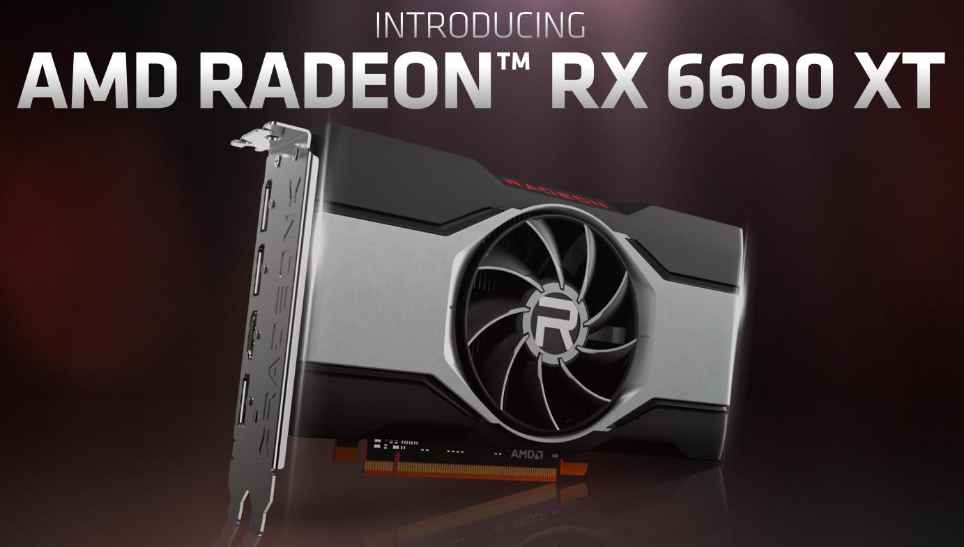 La RX 6600 XT, dans toute sa splendeur