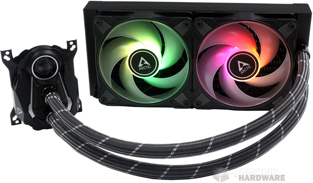 Le Liquid Freezer II 240 aRGB illuminé