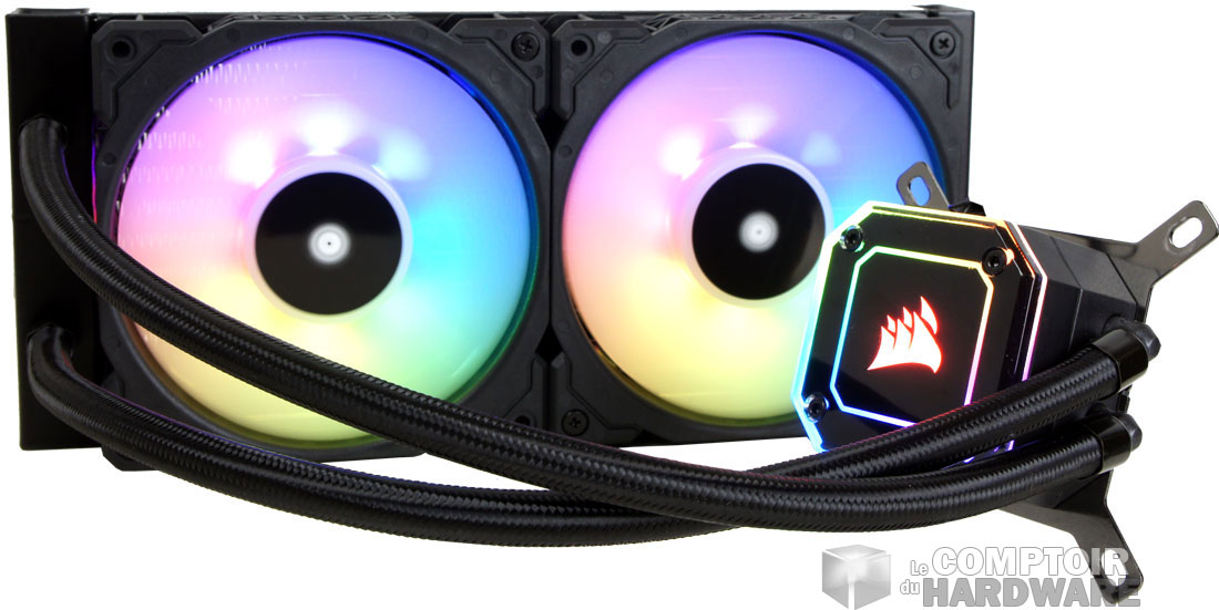 Le iCUE h100i Elite Capellix de chez Corsair 