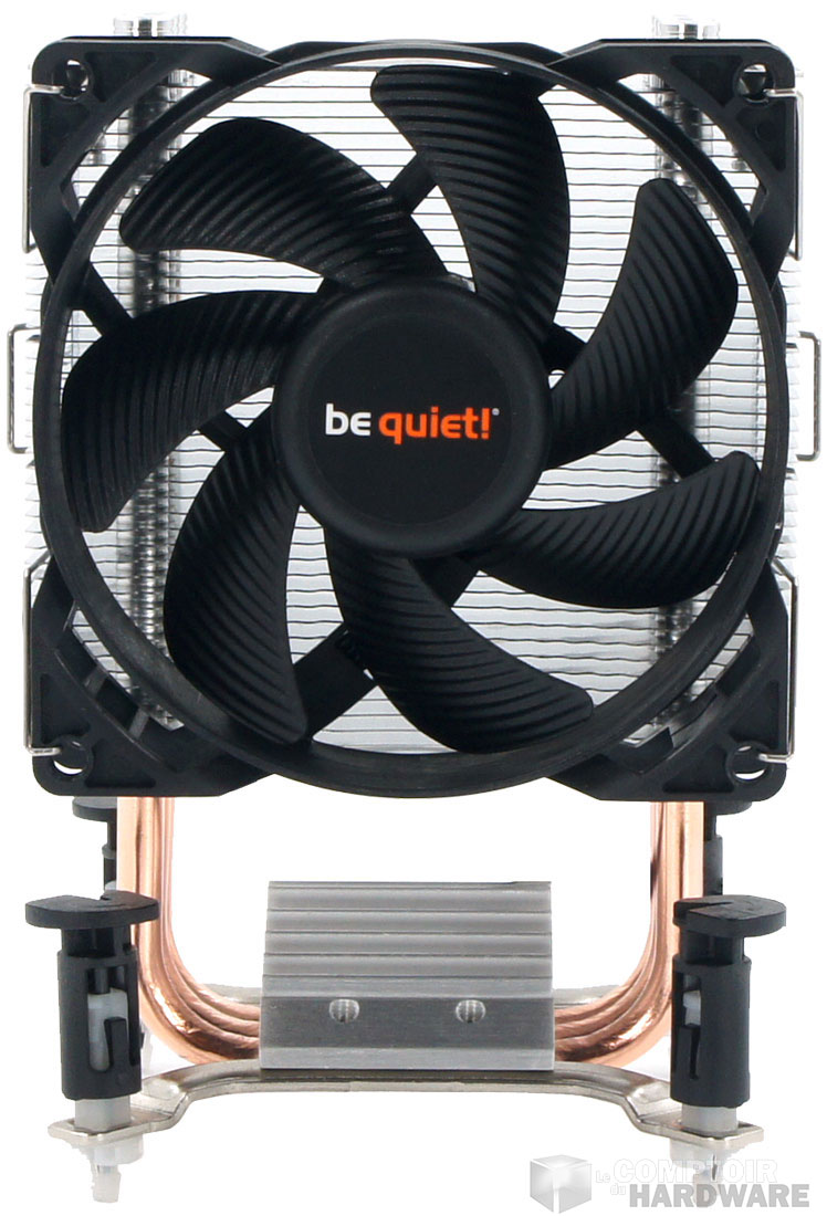 Le ventirad vu de face