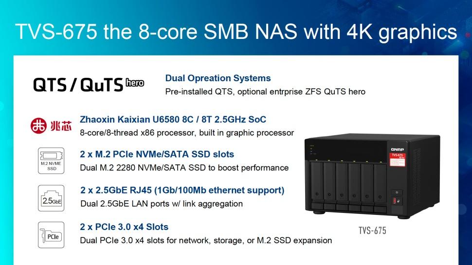 qnap tvs 675 prez