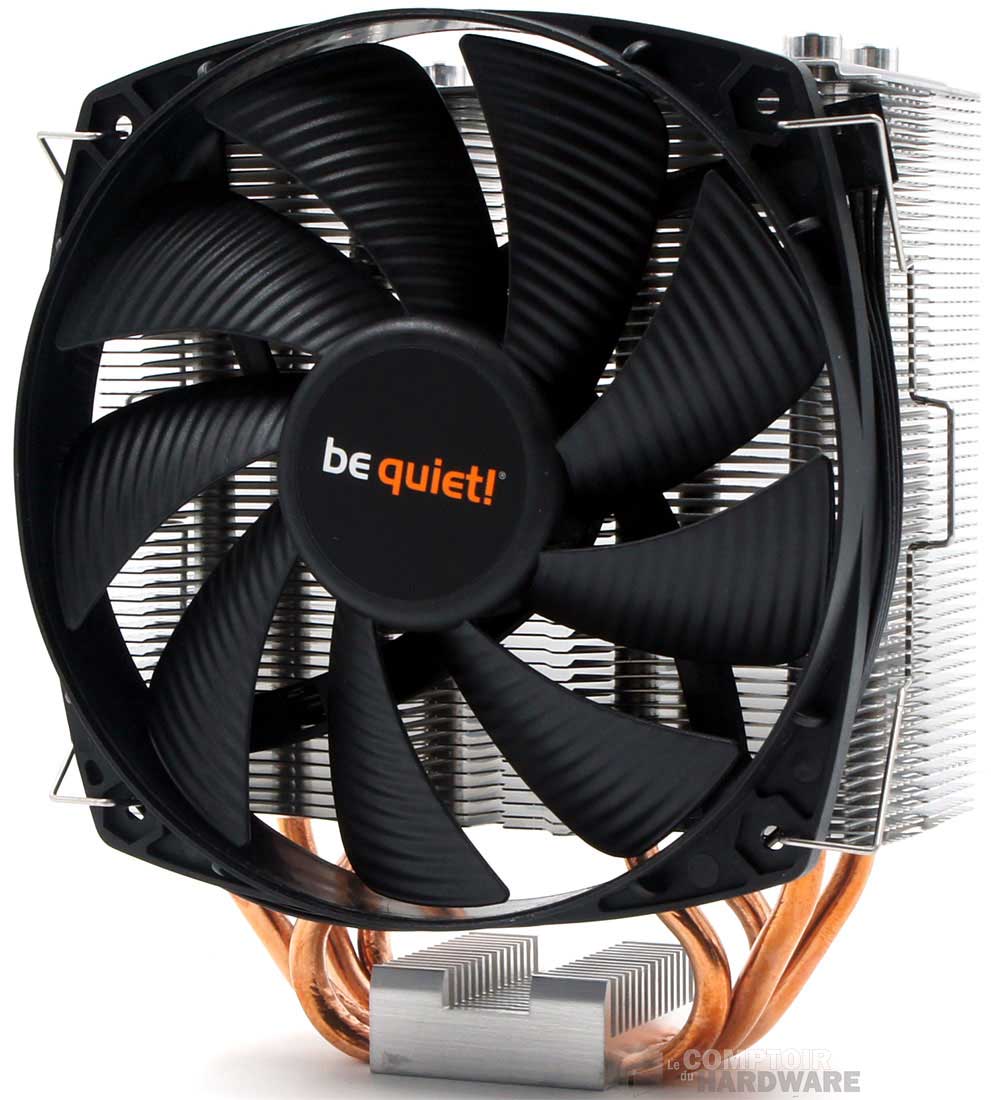 L'avant, avec le ventilateur Shadow Wings 135 mm