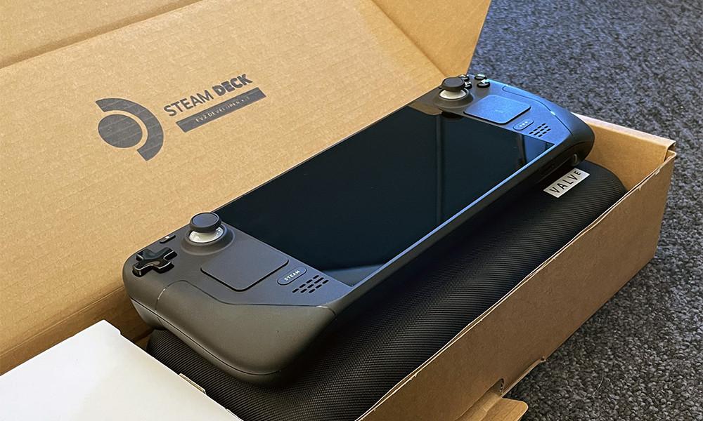 Le Steam Deck en version d'évaluation, c'est ça !