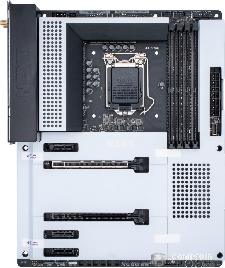 nzxt z590 n7 - vue de face