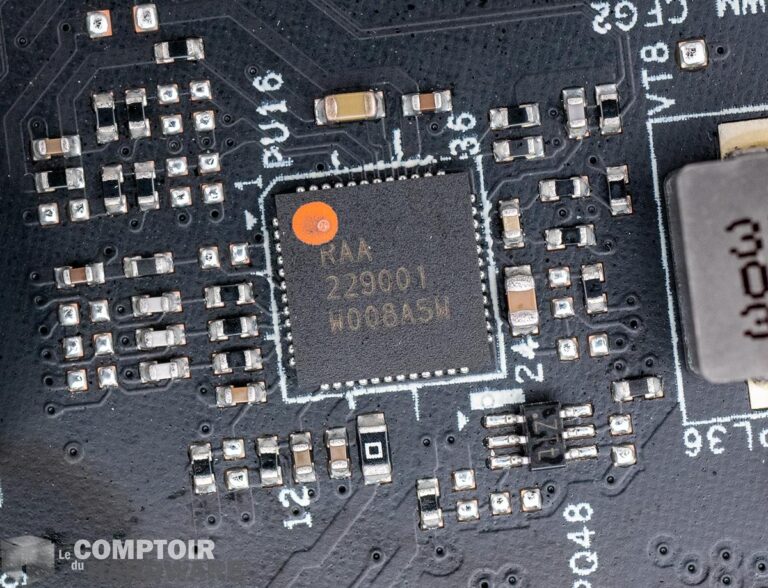 nzxt z590 n7 - gestion de l'alimentation : bloc de gauche