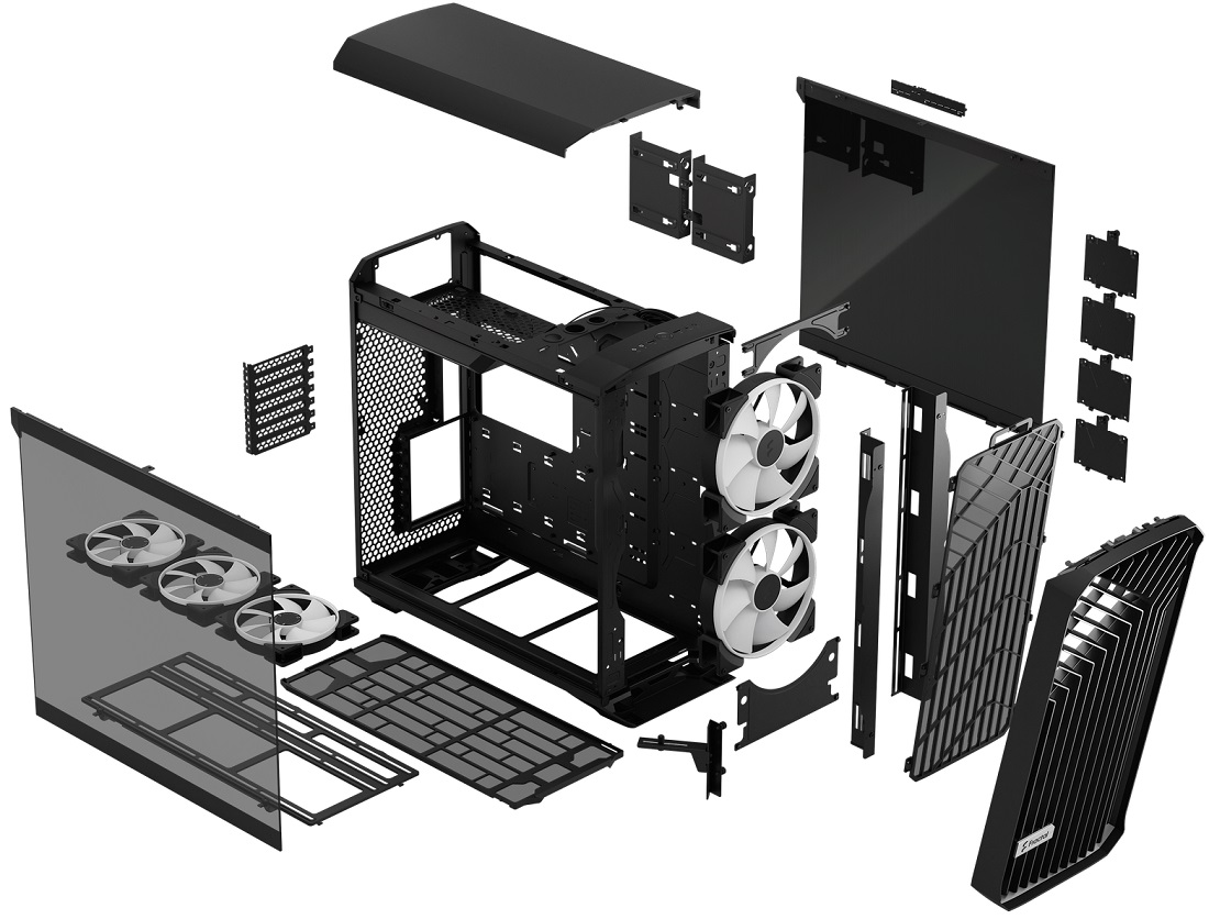 Le boîtier explosé pour notre bonheur