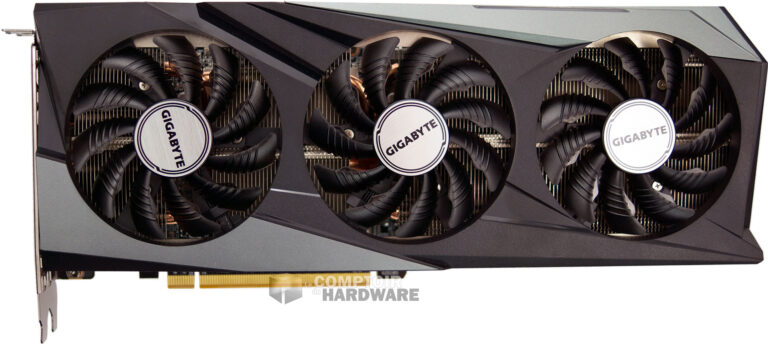 Gigabyte RX 6600 XT Gaming OC Pro : face avant