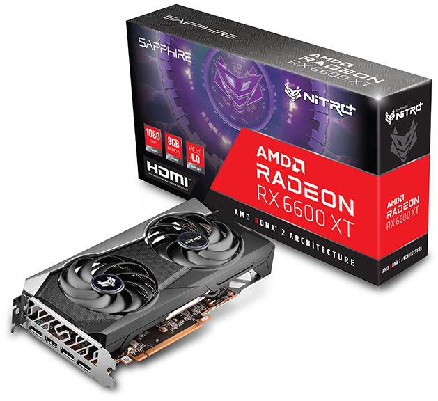sapphire rx 6600 xt nitro plus
