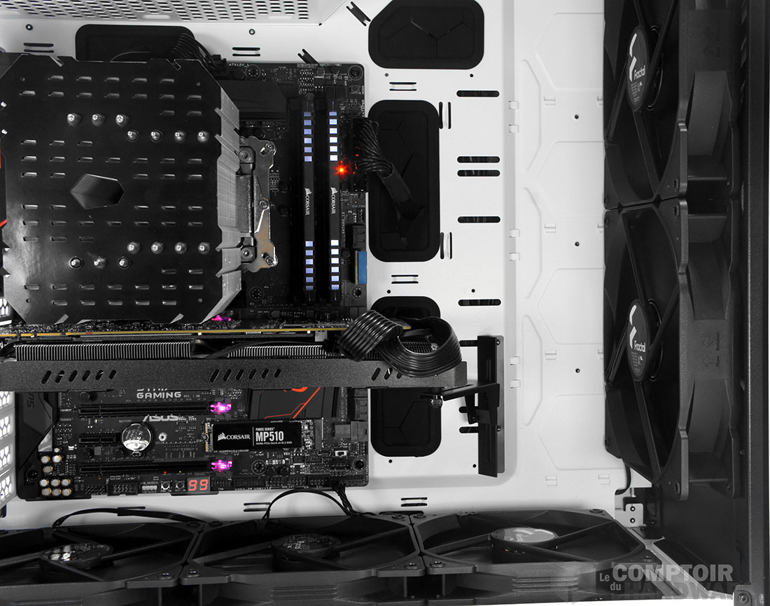 Points de fixation pompe et support GPU