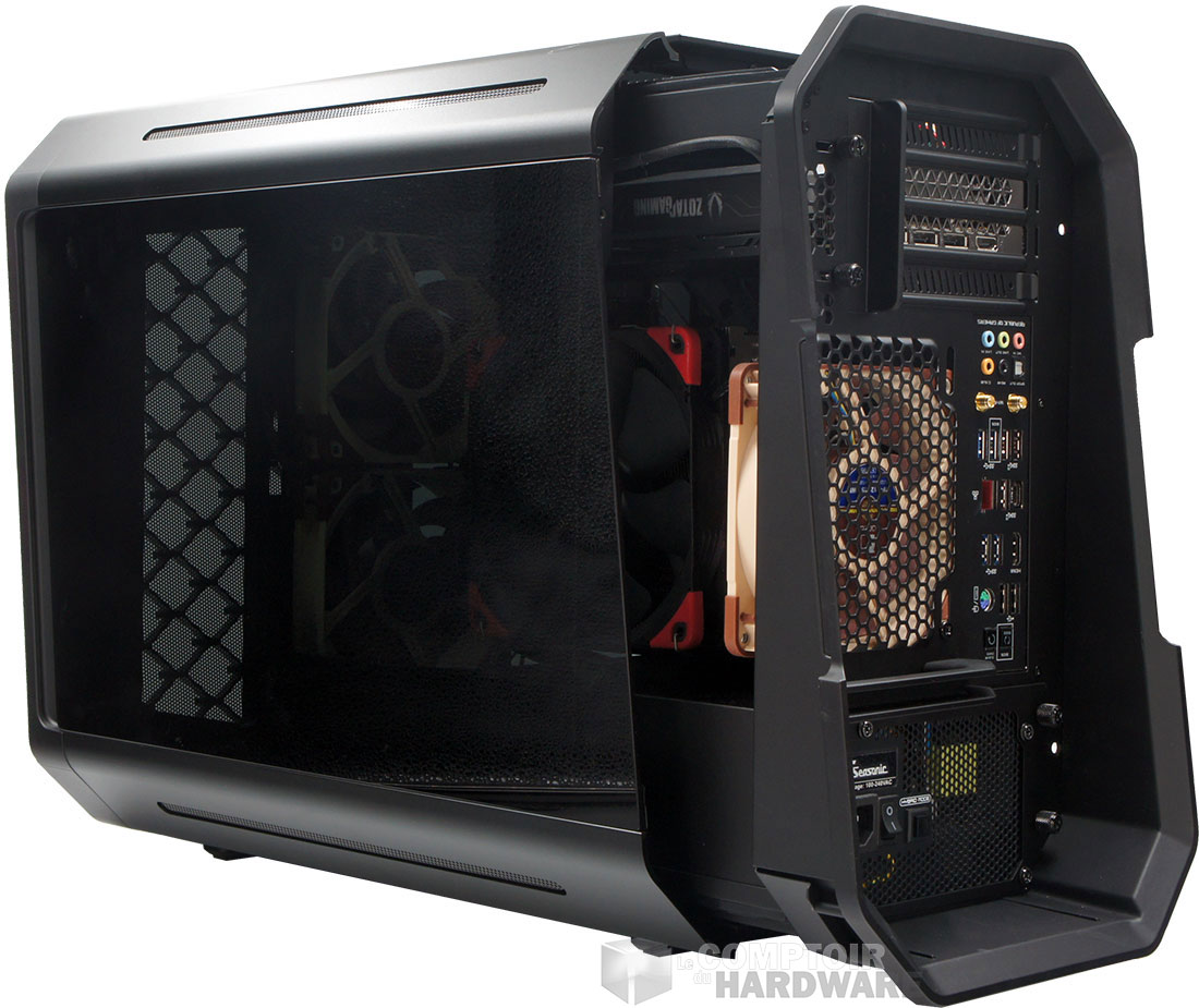 Quand on tire sur la poignée