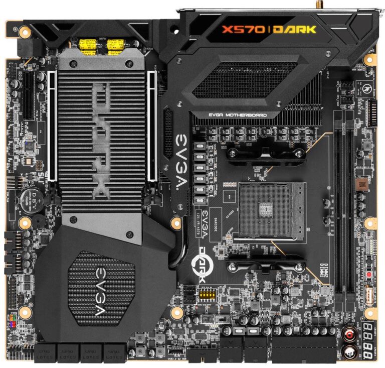 evga x570s dark face t