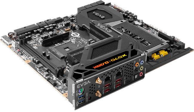 evga x570s dark panneau arriere