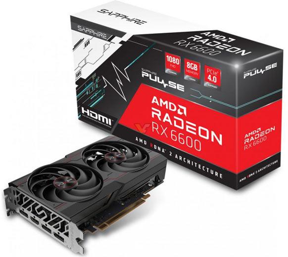 sapphire rx6600 pulse vdcz