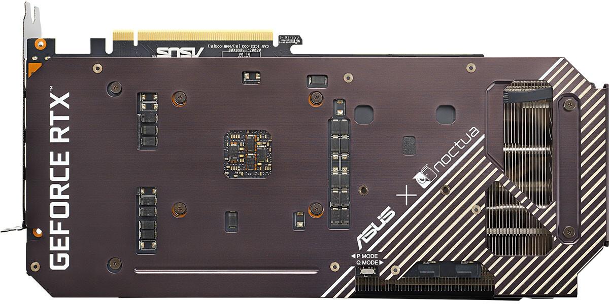asus rtx 3070 noctua edition backplate