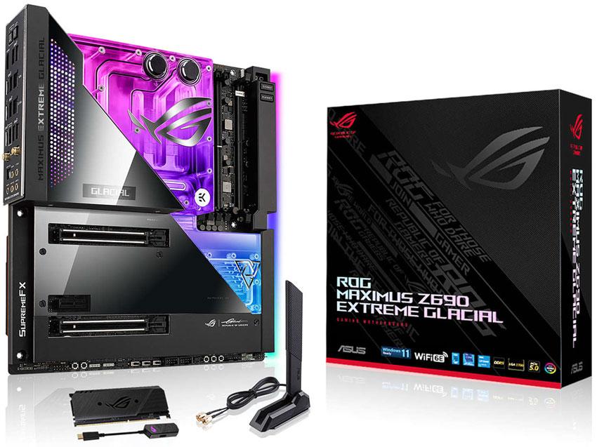 asus z690 extreme glacial box
