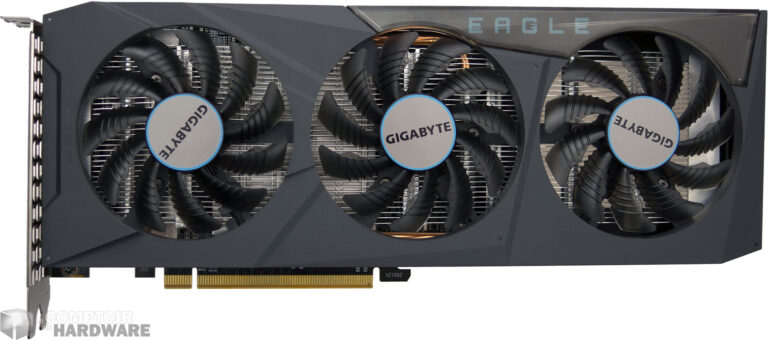 Gigabyte RX 6600 Eagle : face avant