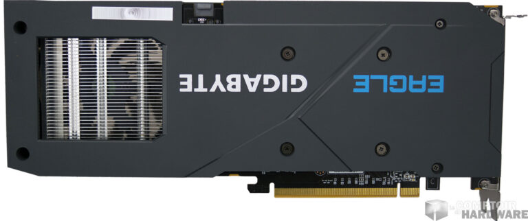 Gigabyte RX 6600 Eagle : face arrière
