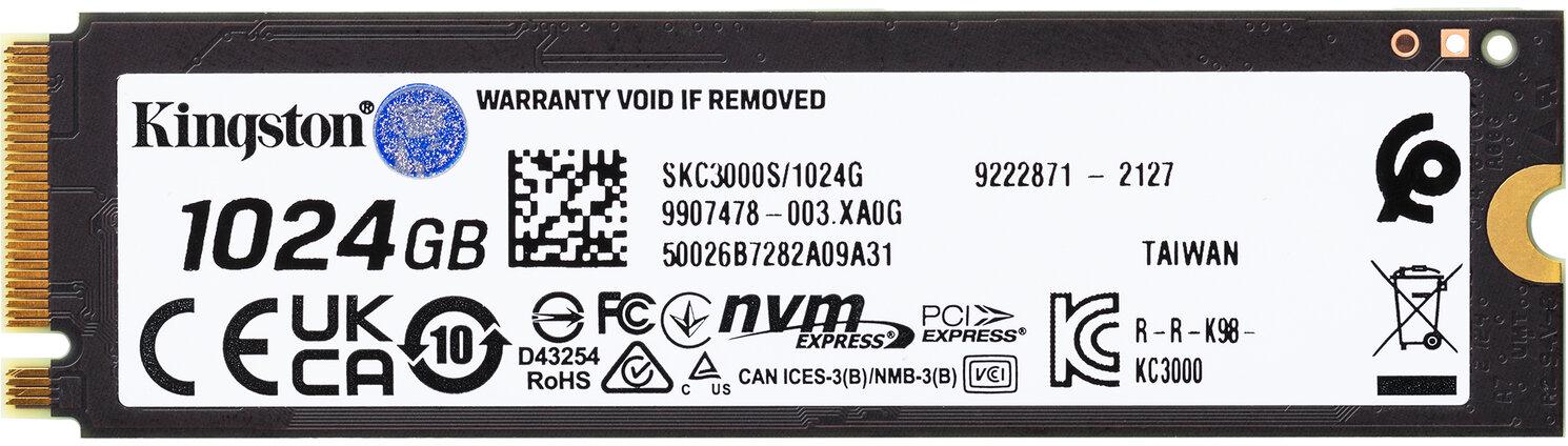 kingston kc3000 verso