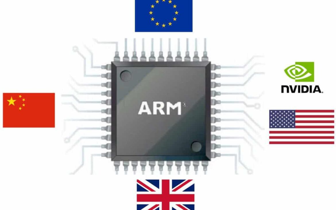 nvidia arm chine uk us europe puces