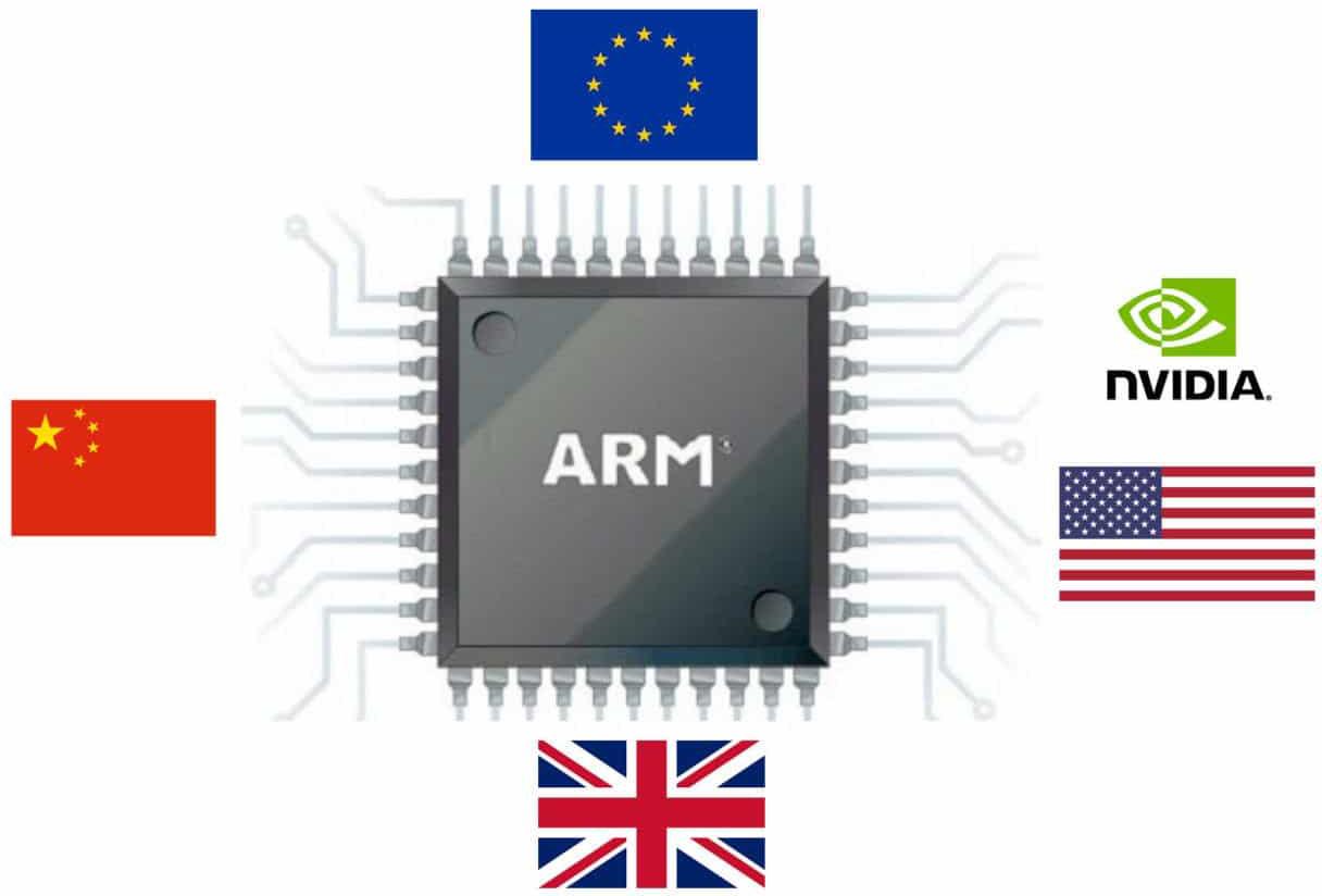 nvidia arm chine uk us europe puces