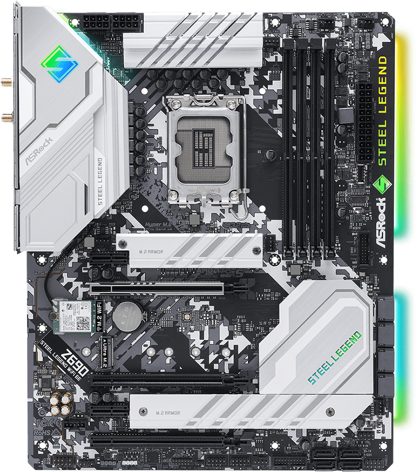 z690 steel legend wifi 6e