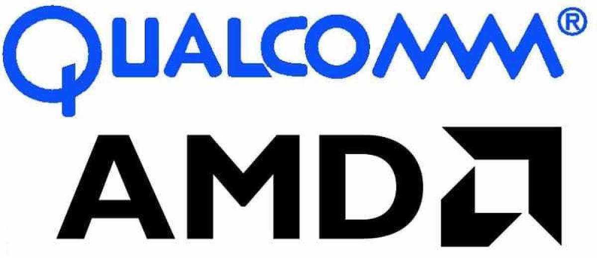 amd qualcomm logos