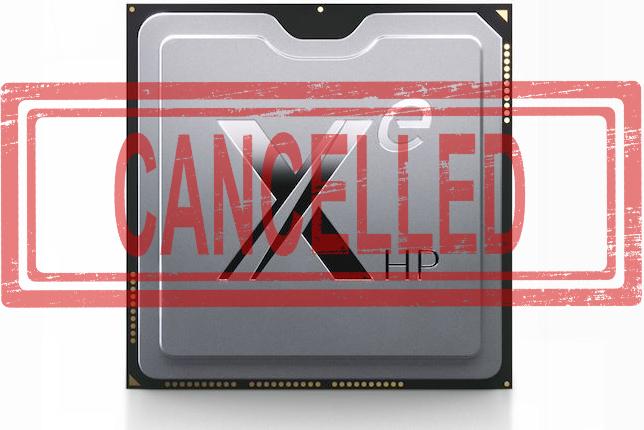intel xe hp annule