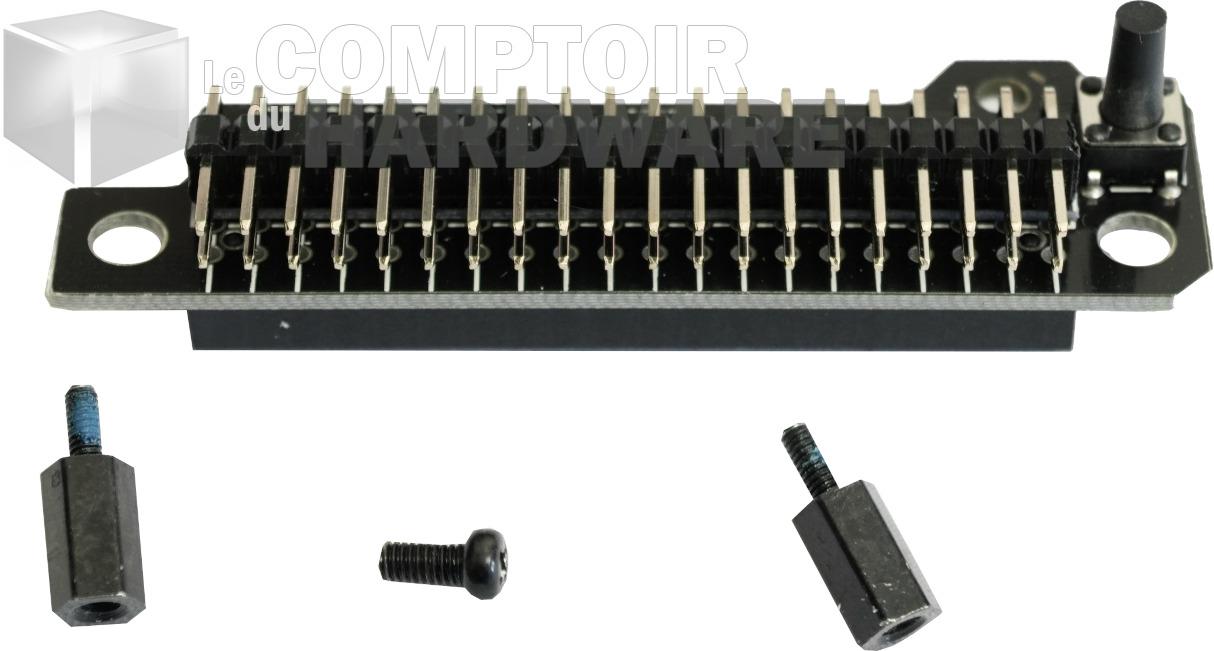 Pi Case 40 : PCB du GPIO et système de fixation