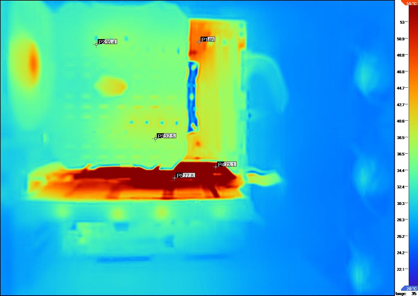 Pendant la charge, ça chauuuuuuuuffe !