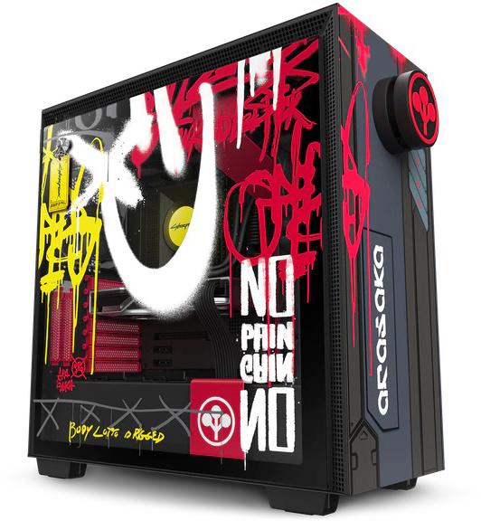 nzxt h710i cyberpunk 2077 avec puck