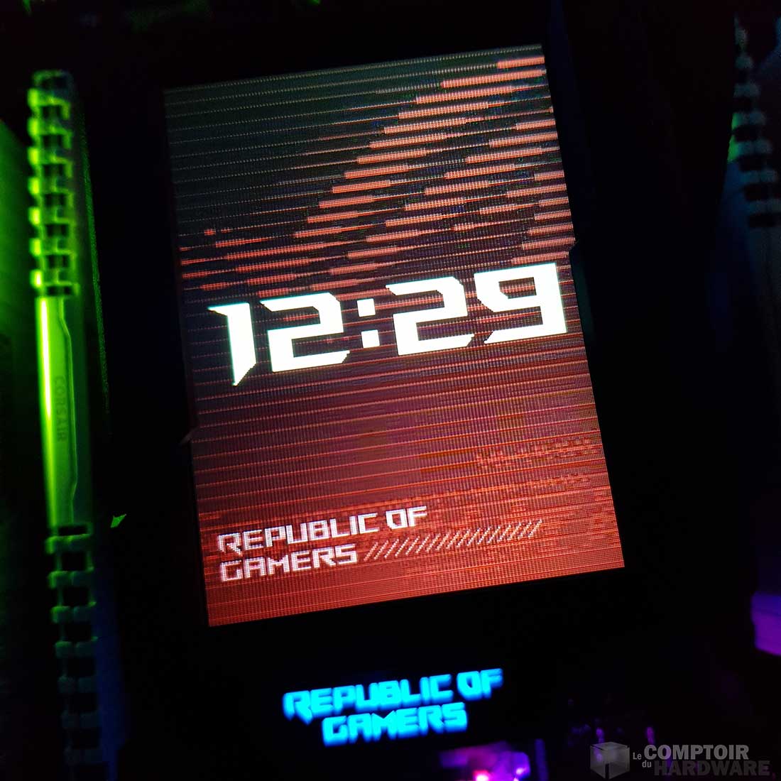 L'heure c'est important sur son AIO