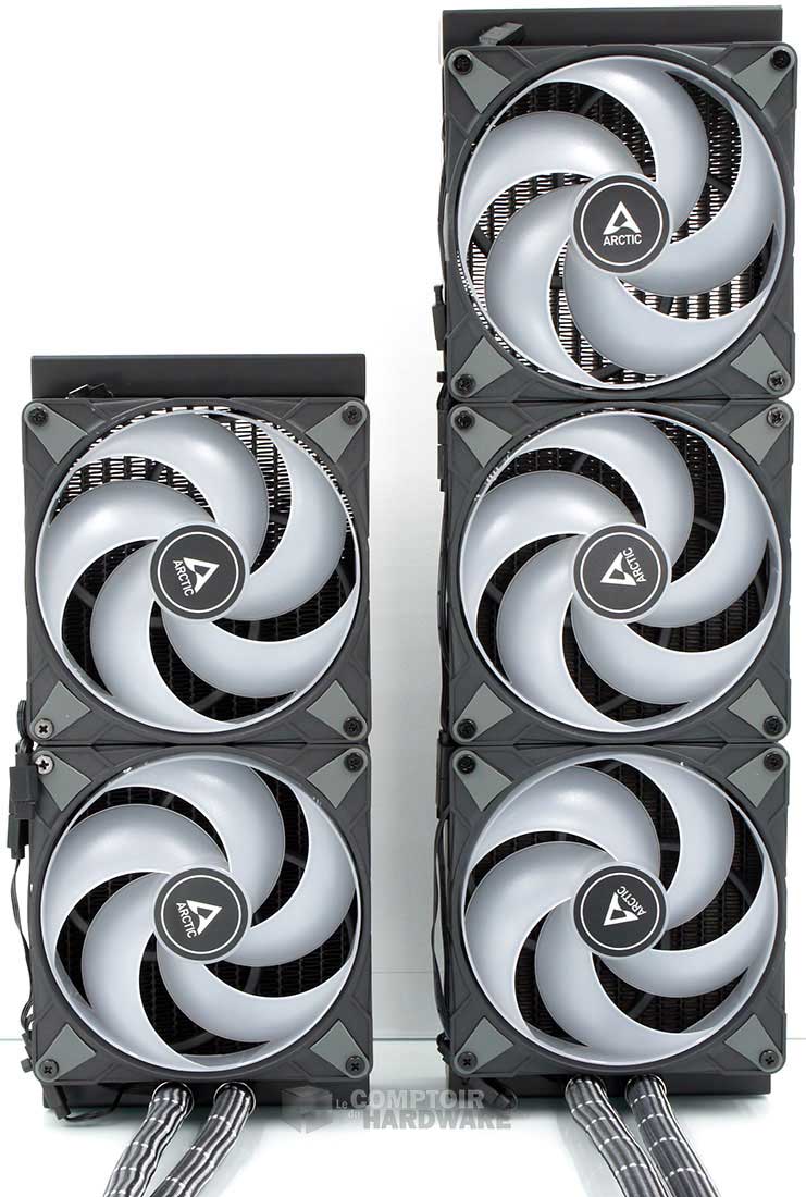 L'enorme ventilation équipant les deux loulous !