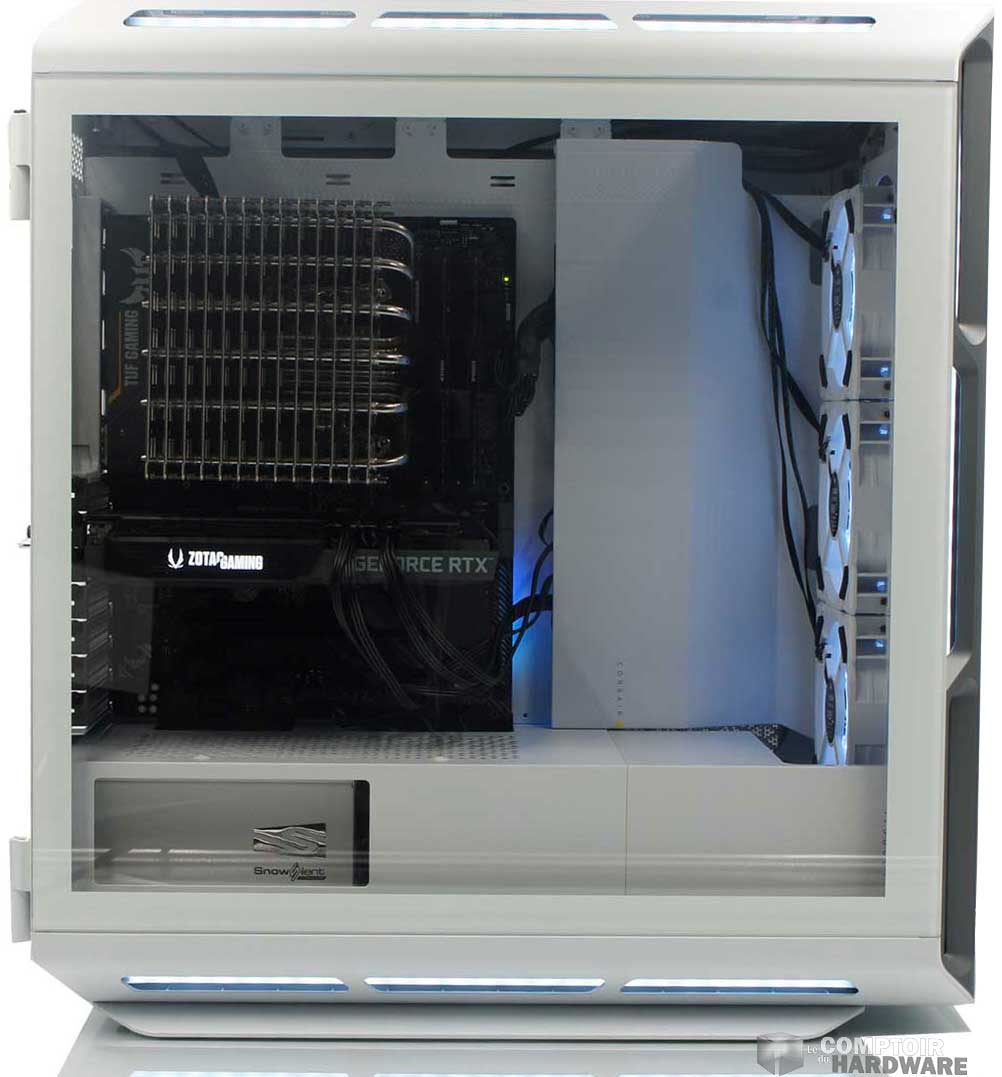 Le panneau vitré, clair